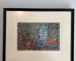 Woodblock Art by Seung Lee