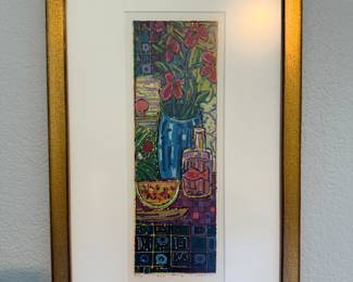 Woodblock Art by Seung Lee