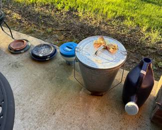 Bird Feed, Watering Can