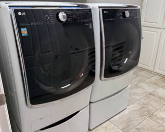 LG Front Loading Washer and Dryer 