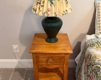 Nightstand, Lamp