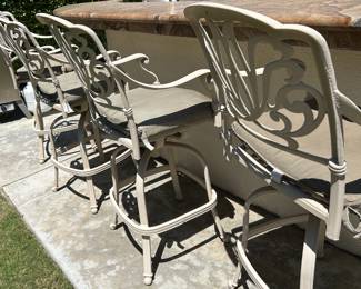 cast iron bar stools