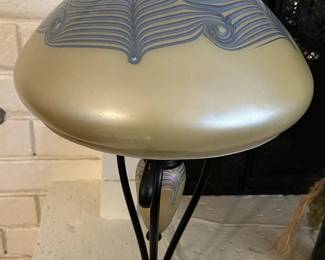 Singed Art Glass lamp