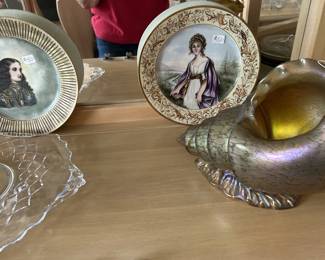 Loetz sea shell, Limoges