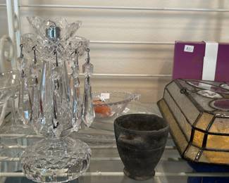 Waterford candlestick