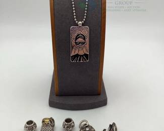 Brighton Silver-Plated Necklace with Themed Charms