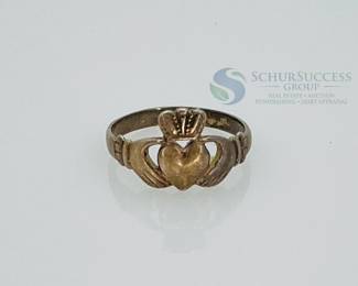 Traditional Silver Claddagh Ring