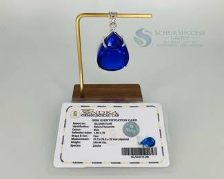 Blue Gem Pendant
