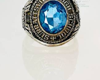 Jostens Sterling Siler Class Ring