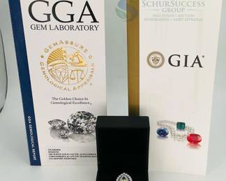 GIA Certified Alexandrite Ring