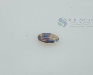 Oval Cut Opal Gemstone