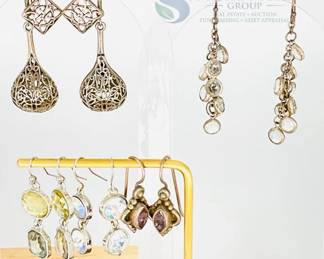 Mixed Style Metal Alloy Earrings
