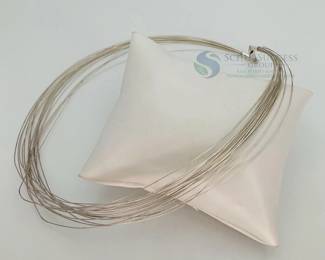 Silver Multi-Strand Necklace