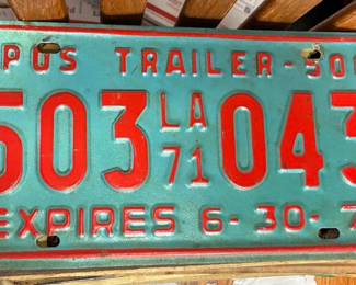 PLT5025 Louisiana 1971 Trailer