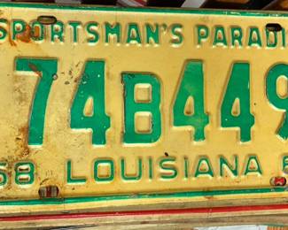 PLT5015 Louisiana 1968 Sportsmans Paradize
