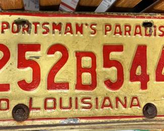 PLT5024 Louisiana 1970 Sportsmans Paradize