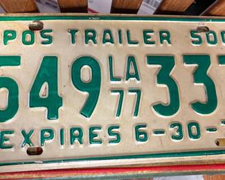 PLT5042 Louisiana 1977 Trailer