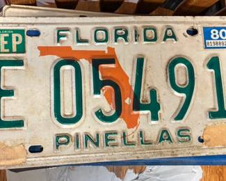 PLT5003 Florida 1980 E O5491 Pinellas