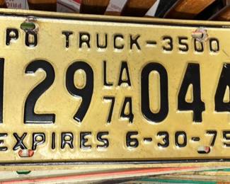 PLT5033 Louisiana 1974 Truck