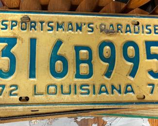 PLT5028 Louisiana 1972 Sportsmans Paradize