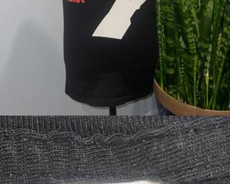 Green Day American Idiot Tultex Black Tee Sz Small