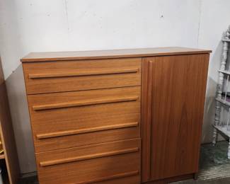 Mid Century Modern Teak Dresser