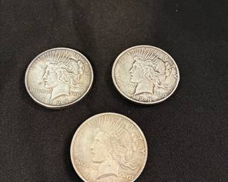 Peace Silver Dollars