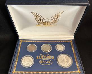 1934 US Coin Set