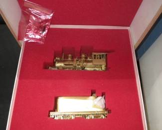 Brass Model Train Engine