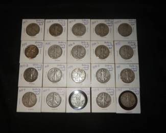 Walking Liberty Half Dollars