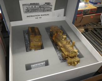 Brass Model Train Engine
