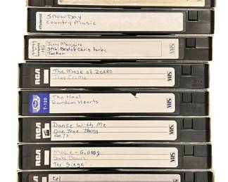 VHS Movies and Home Recordings