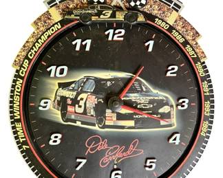 Dale Earnhardt Racing Clock