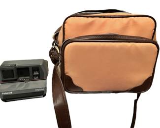Polaroid Camera and Camera Case