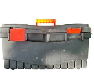 Plastic Tool Chest with Contents