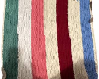 Hand Crocheted Lap Blanket