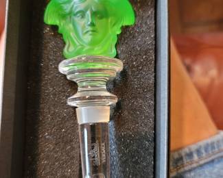 Versace by Rosenthal Medusa Bottle Stopper