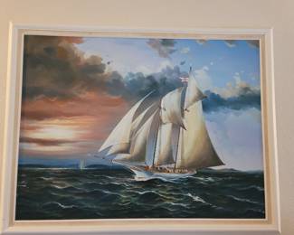Signed Painting by Ann Brose