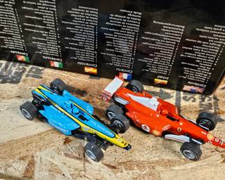 Slot cars and track
