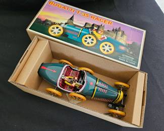 Bugatti t 35 racer tin toy