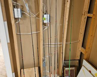 Fishing poles