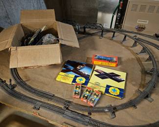 Train track and accessories 