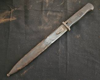 WWII German  bayonet with scabbard 