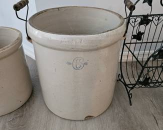#6 stoneware crock
