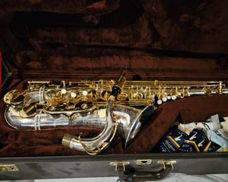 Jupiter sterling silver neck saxophone 