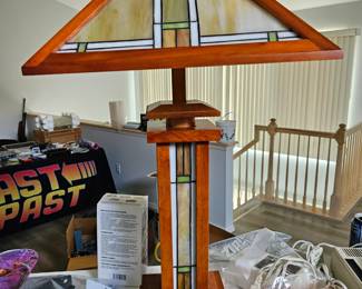 Tiffany style lamp