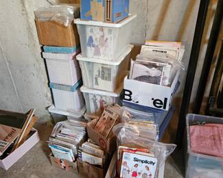 Vintage sewing patterns