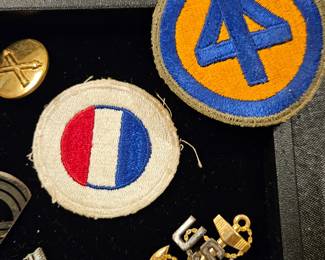 WWII Medals and patches 