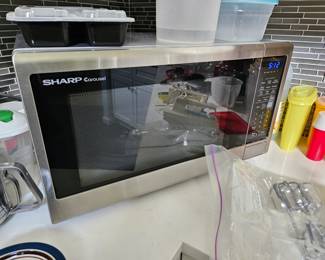 Stainless microwave 