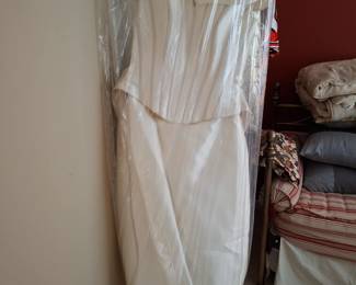 A beautiful wedding gown